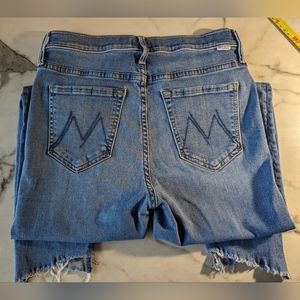 MOTHER The Stunner Two Step Fray